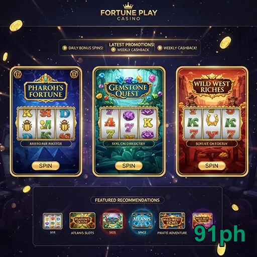 Mobile device displaying VIP casino gaming offers